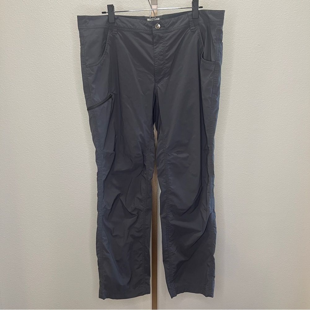 Marmot Mens Hiking Pants Nylon Charcoal 40x31